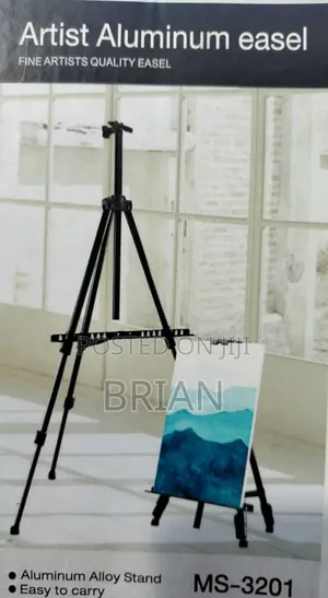 Art Aluminum and Wood Adjustable Easels Stands