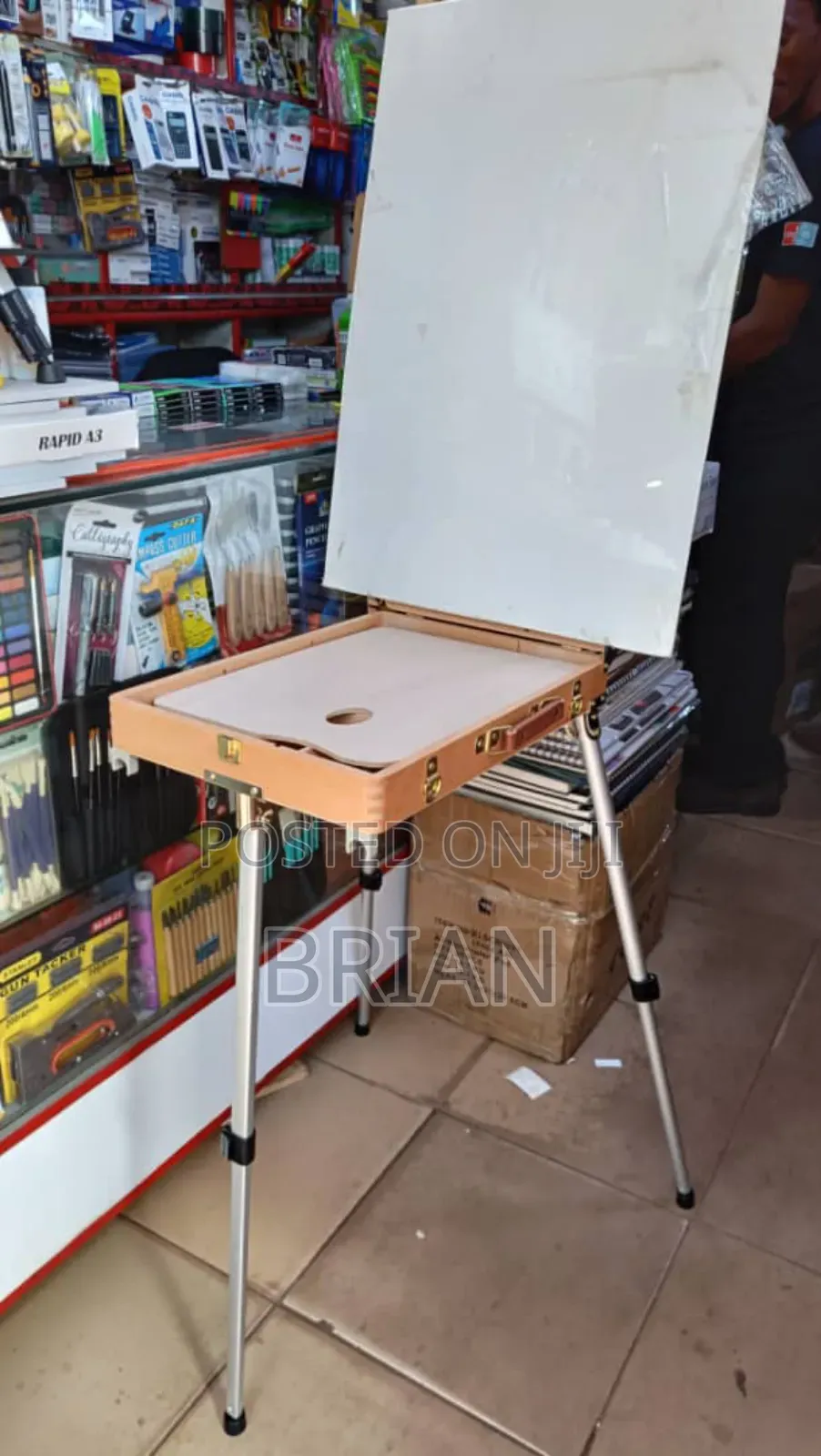 Art Aluminum and Wood Adjustable Easels Stands