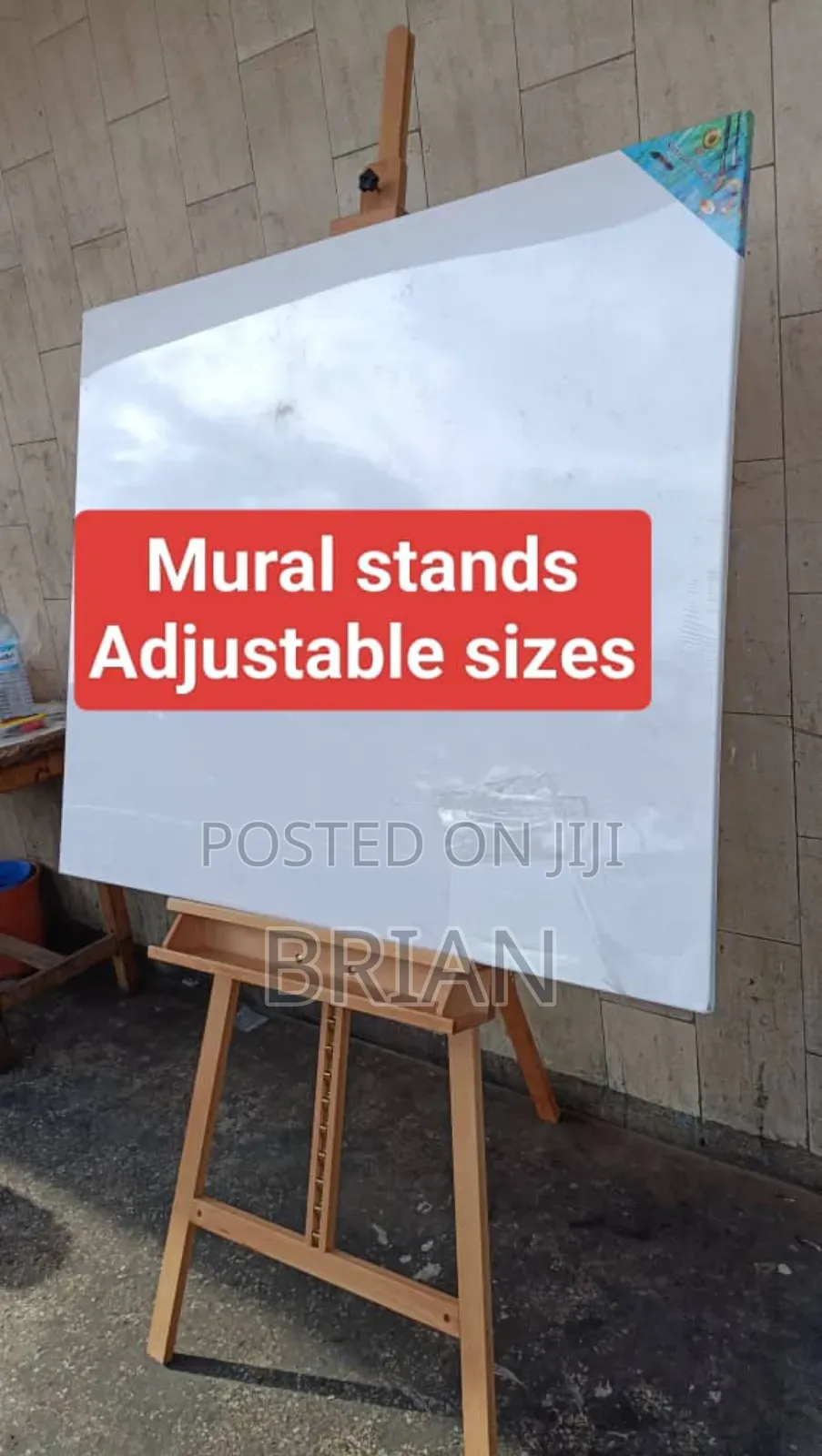 Art Aluminum and Wood Adjustable Easels Stands