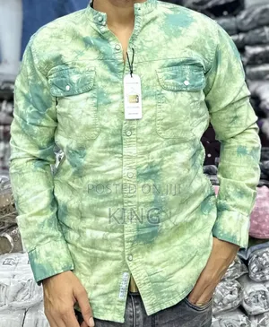 Original Half Collar Denim Shirt