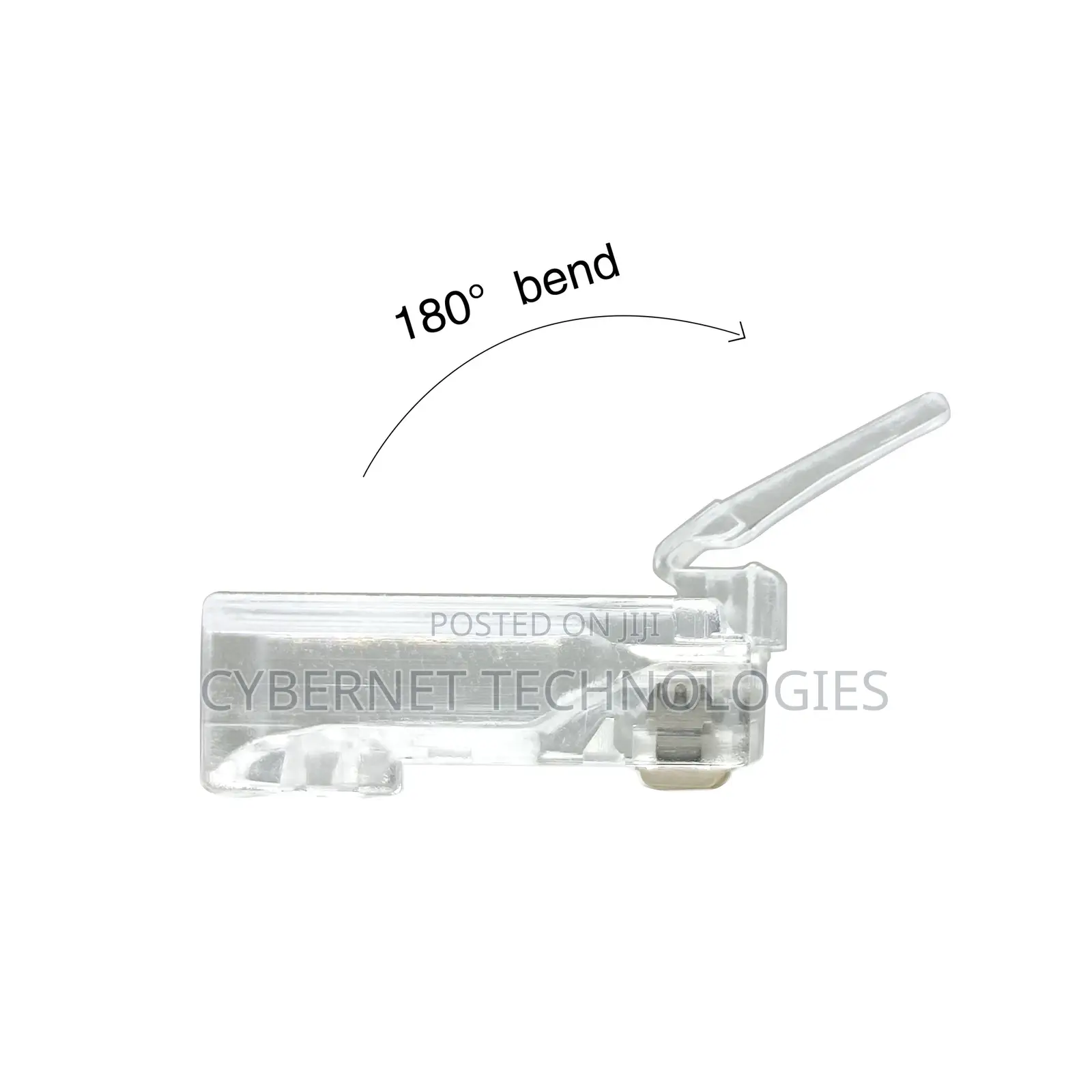 Rj45 Pass Through Connectors - Pack of 100