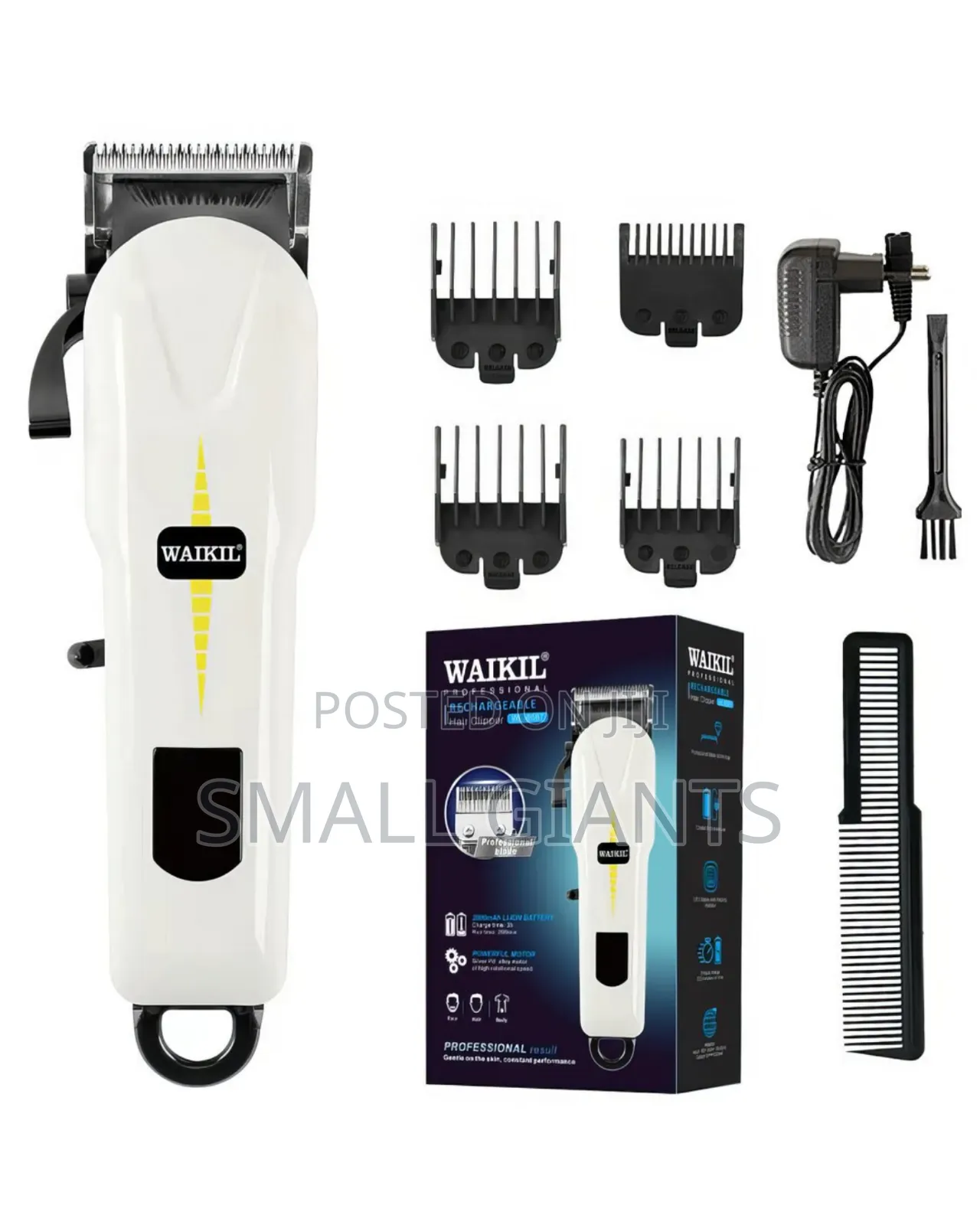 Waikil Professional Rechargeable Cordless Hair Clipper