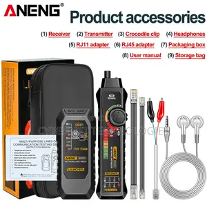 Cable Line Tracker Finder, Tester High-Precision