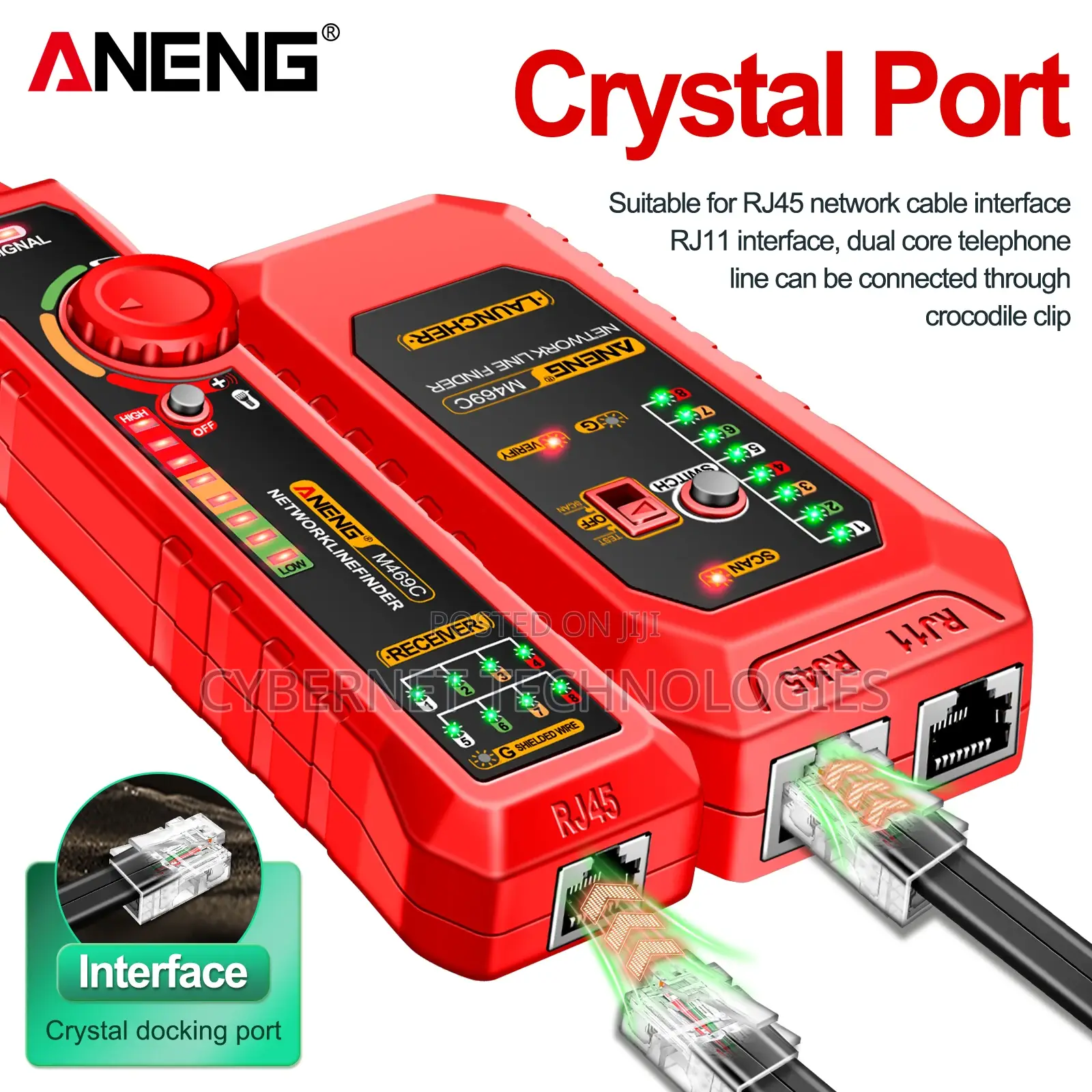 Cable Line Tracker Finder, Tester High-Precision