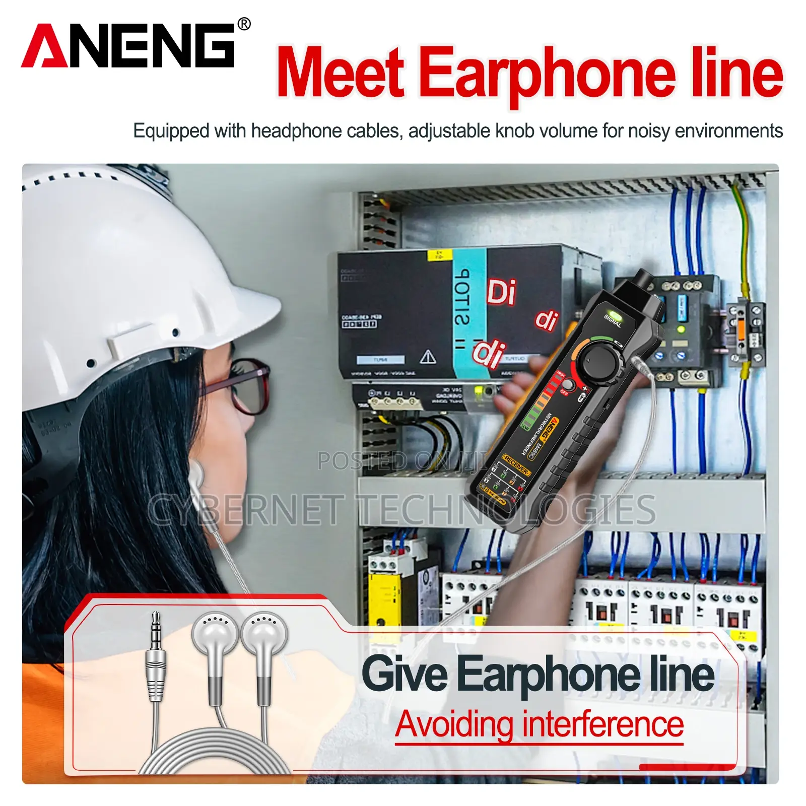 Cable Line Tracker Finder, Tester High-Precision
