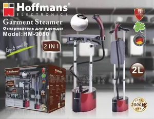 Hoffmans Hm-9080 2-in-1 Garment Steamer Red