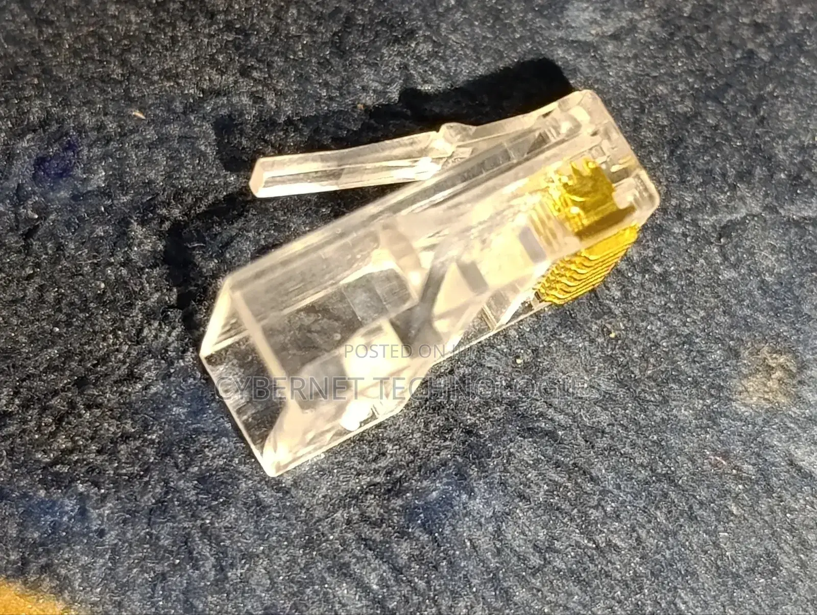 Rj45 Pass Through Connectors - Pack of 100