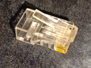 Rj45 Pass Through Connectors - Pack of 100