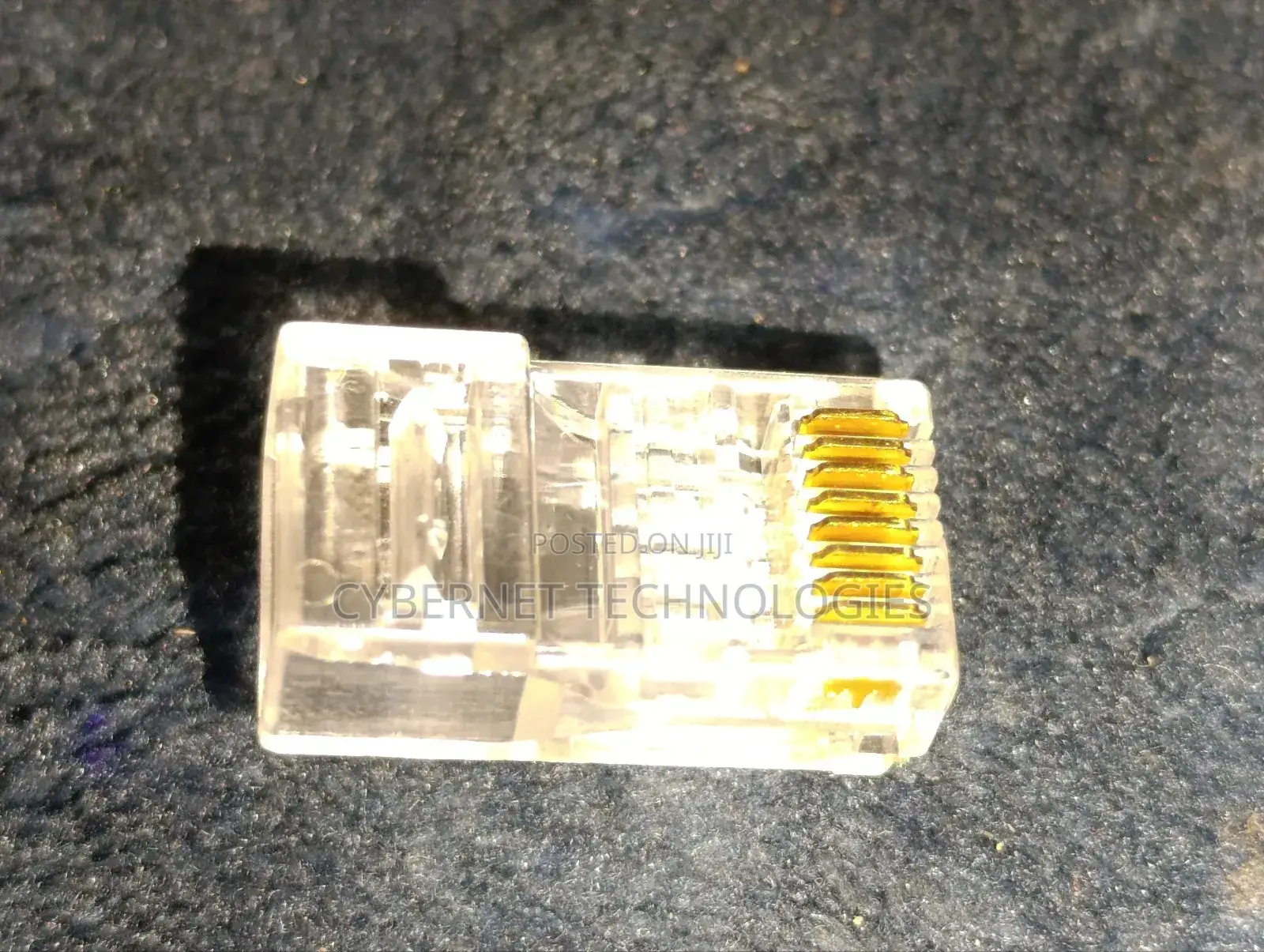 Rj45 Pass Through Connectors - Pack of 100