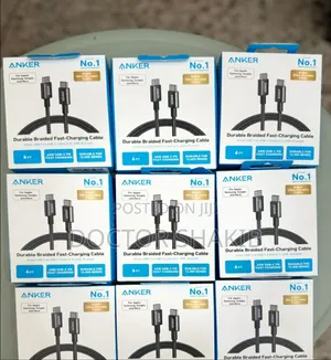 Original Anker C to C Durable Braided Fast Charging Cable