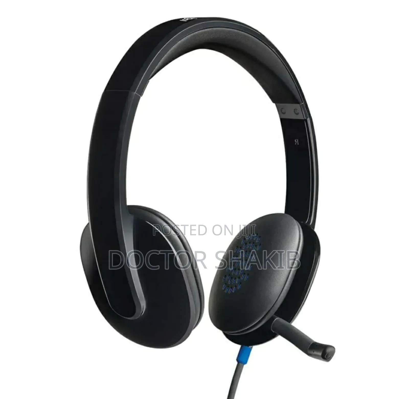 High Performance Logitech H540 Usb -a Wired Headset