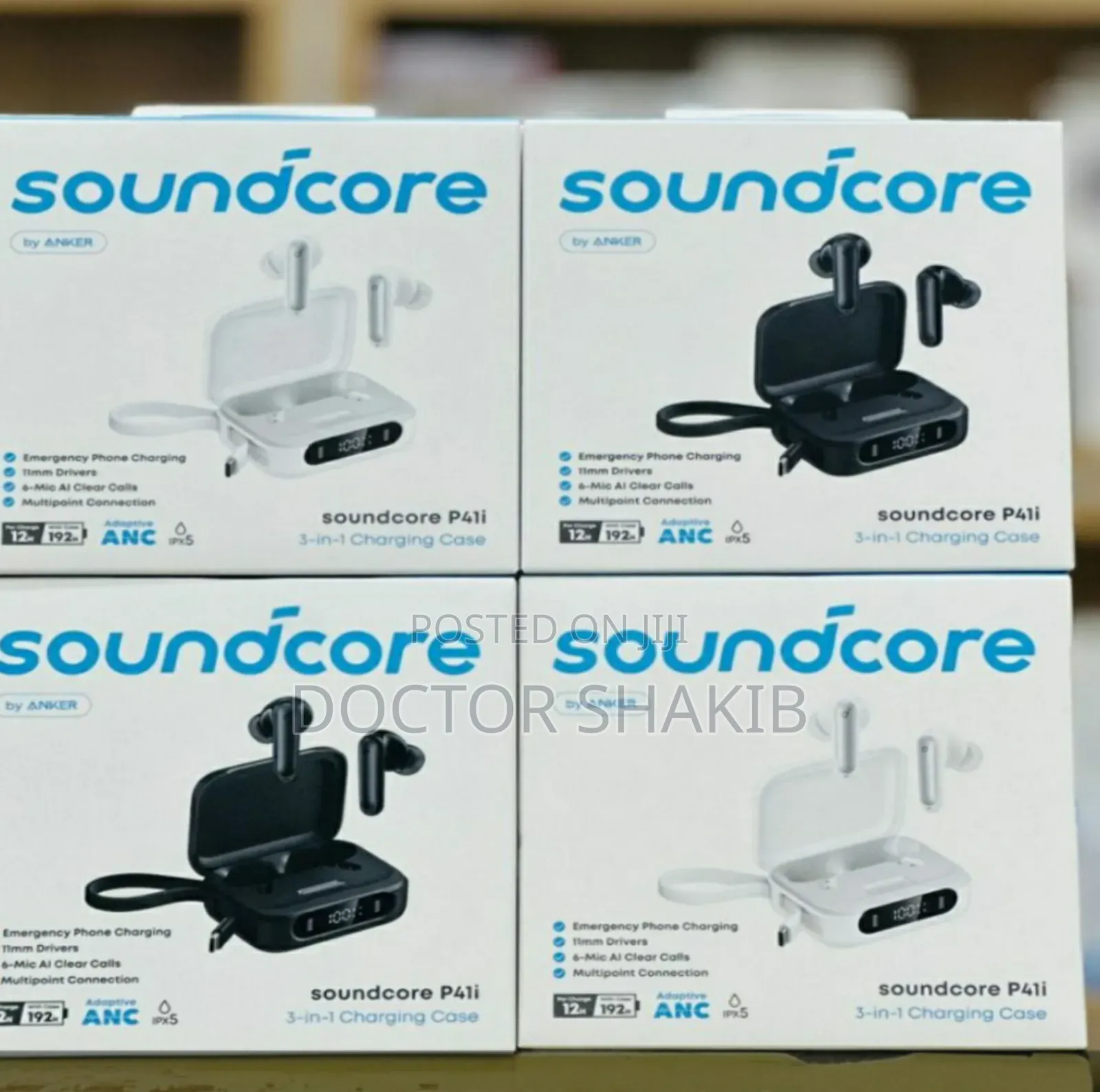 High Quality Soundcore P40i Earbuds by Anker.