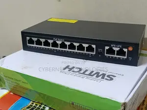 Poe Network Switch 8 Ports With 2 Uplink