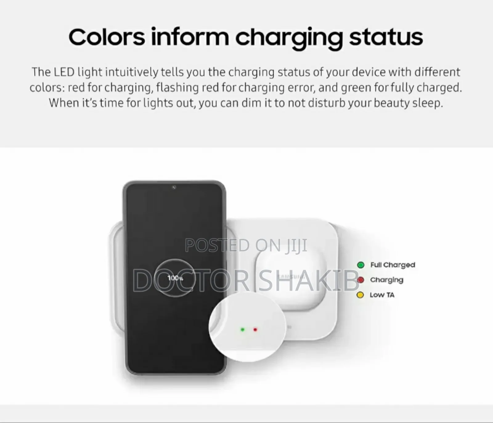 Samsung Super Fast Wireless Charger Duo