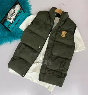 Burberry All Green Vest Jackets