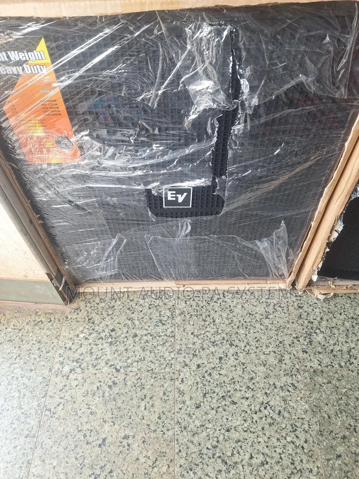 Ev Single Base Speaker
