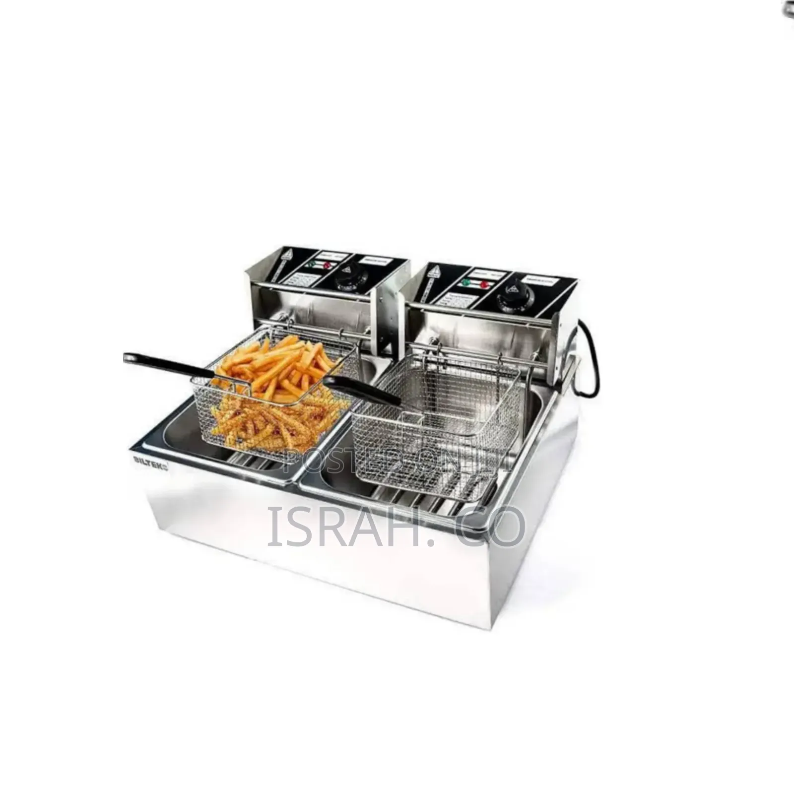 12l Double Commercial Electric Deep Fryer.