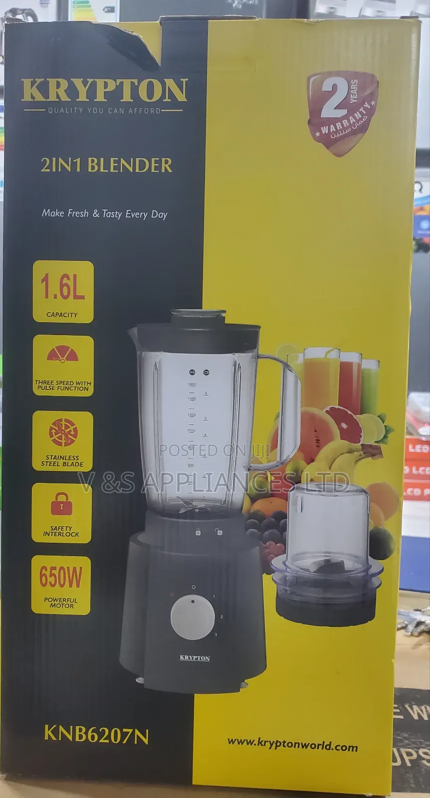 Krypton 2in1 Juice Blender