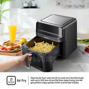 Hisense 6.7l Air Fryer With Led Display and Touch Control