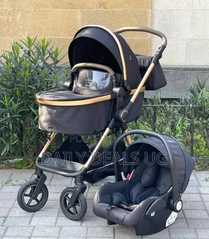 Black Gold Baby Stroller System
