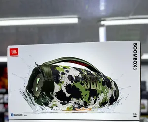 JBL L Boombox 3 Portable Wireless Bluetooth Speaker -Camouflage Color
