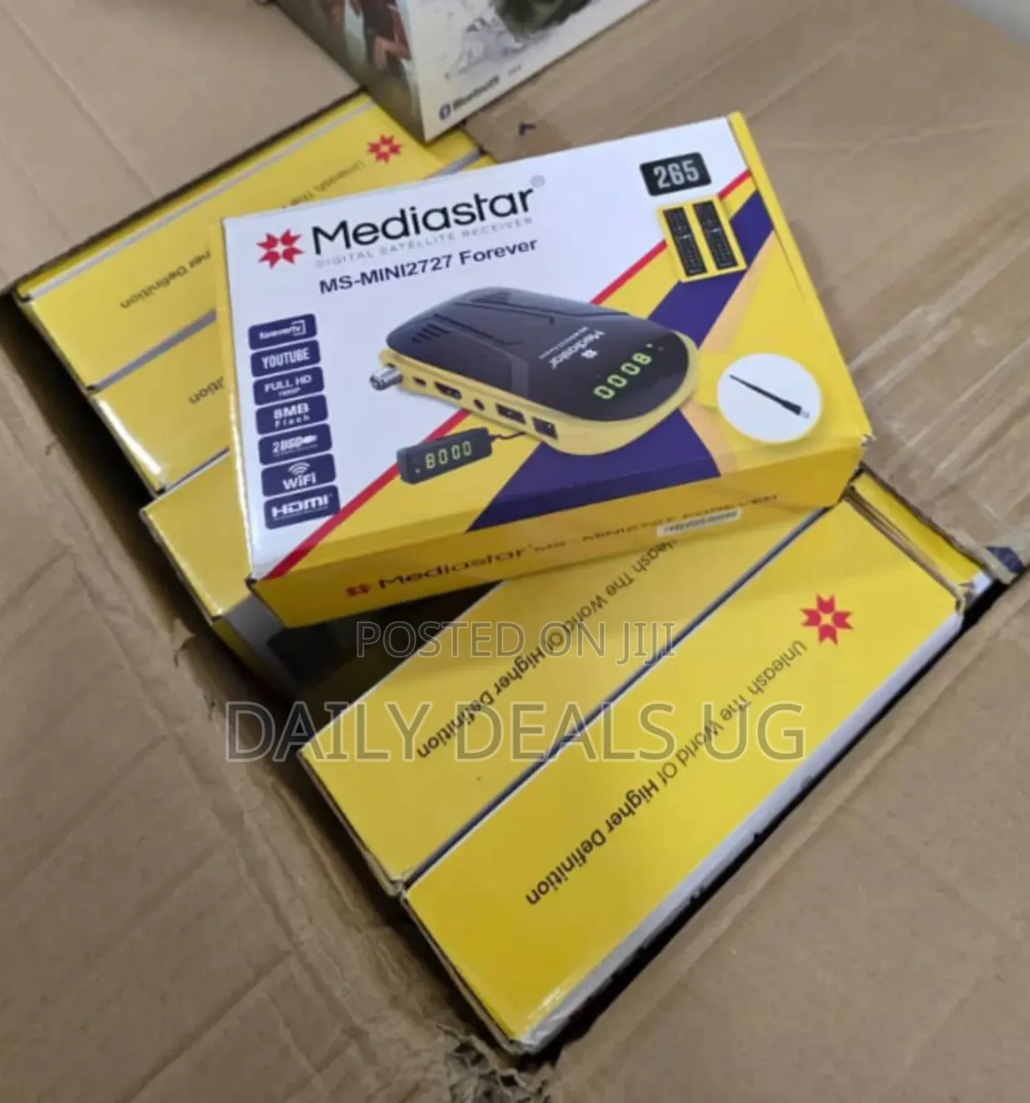 Forever Digital Satellite Receiver Mediastar Ms-Mini2727