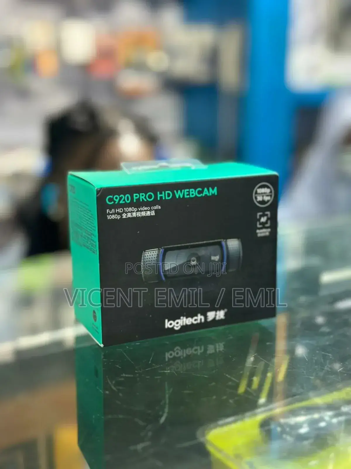 Logitech C920 Pro Hd Webcam. Full Hd Original