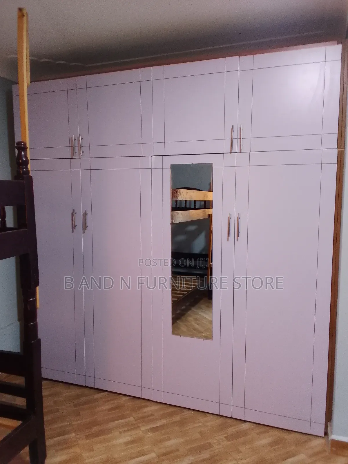 Wall Fitted Wardrobe 8 by 8 Fts, Depth 40cms
