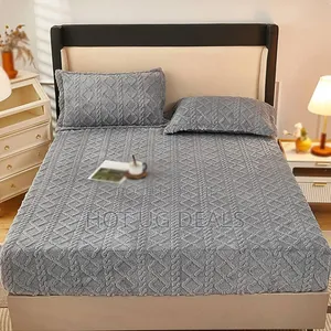 6x6 Stretcher Mattress Cover With 2 Pillow Cases. - Pink
