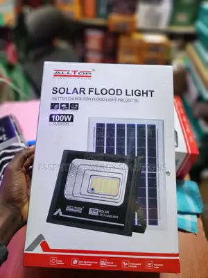 100w Solar Flood Light