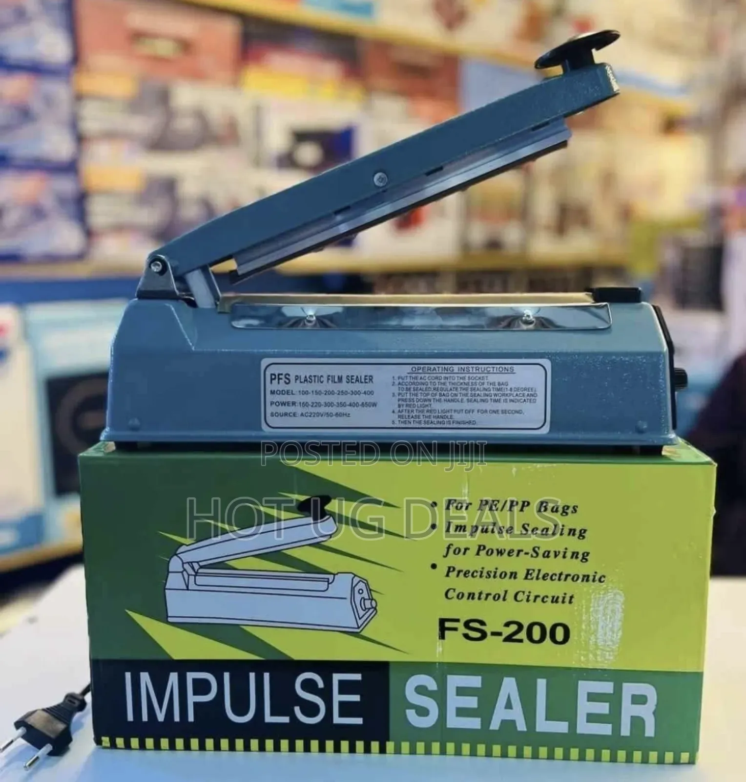 Impulse Sealer Machine/Impulse Sealer 200mm - Green