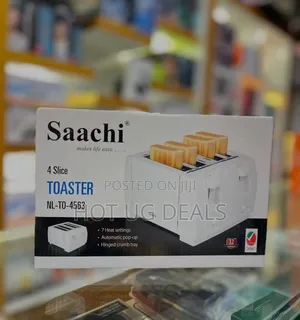 Saachi 4 Slices Electric Bread Toaster Oven With Automatic Pop Up