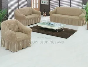 Sofa Chair Covers 3:2:1 Light Brown