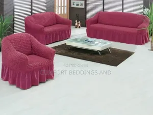 Sofa Chair Covers 3:2:1dark Pink