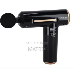 Krypton Rechargeable 6-in-1 Massager Gun - 5 Speed