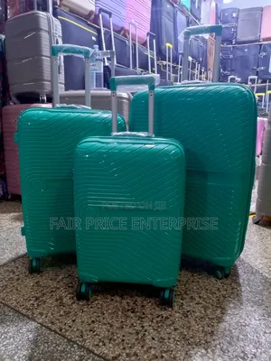 Executive Rubber Plastic Suitcases in Large Size