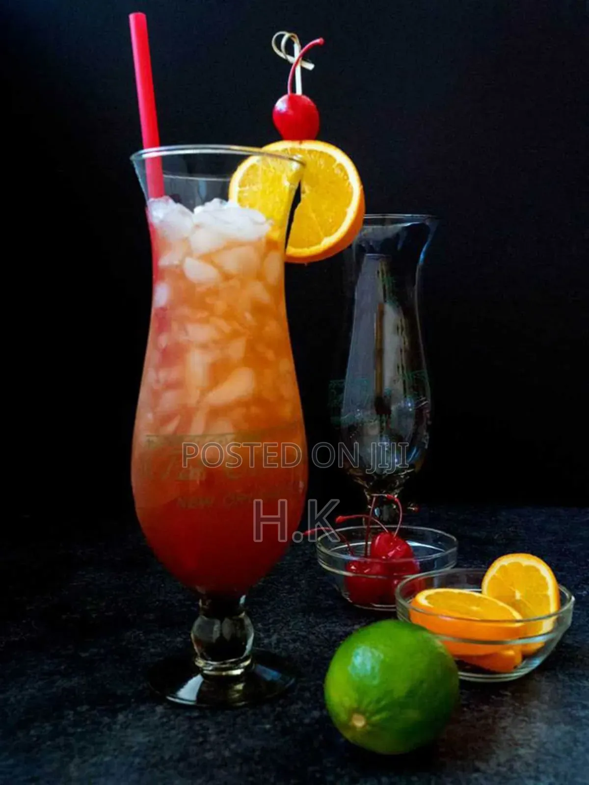 12pcs Hurricane Glass