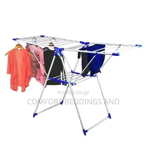 Multi Functional Clothes Drying Rack Blue