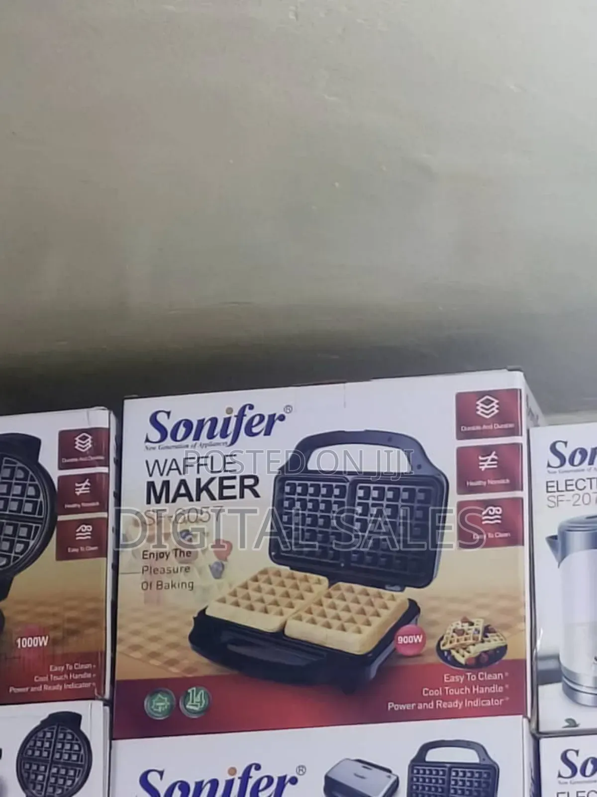 Electric Sonifer Waffle Maker Machine Sf-