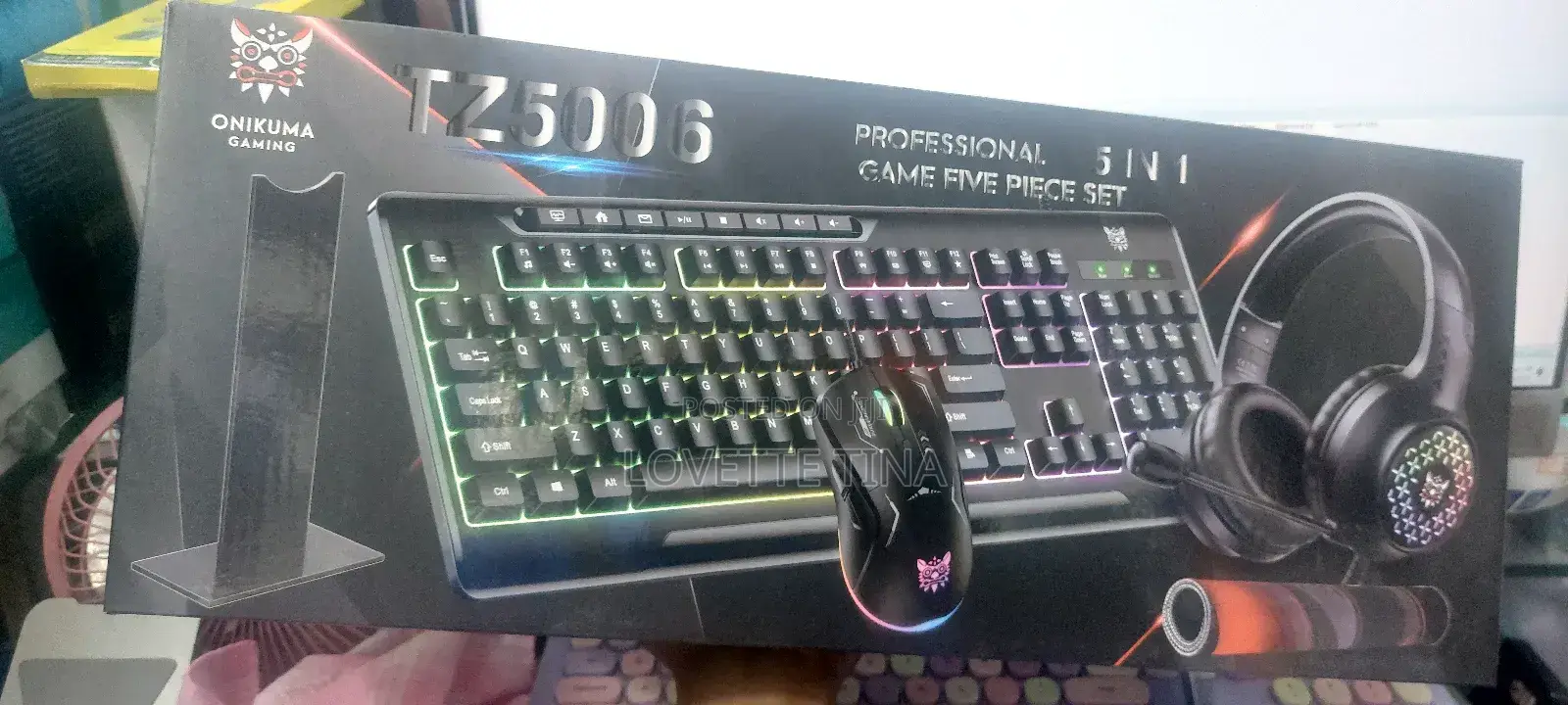 Gaming Keyboard Combo 5 in 1