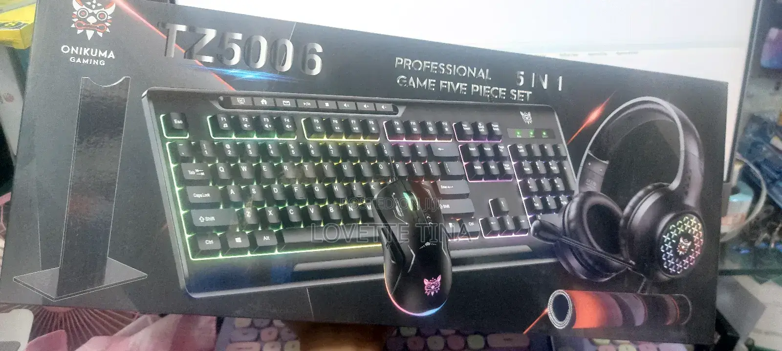 Gaming Keyboard Combo 5 in 1