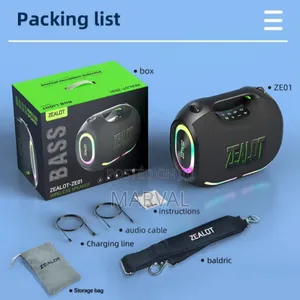 Zealot Ze21 Wireless Speaker. 250w