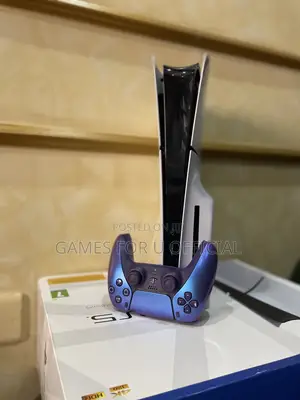Ps5 Slim 1purple Pad And Call Cables
