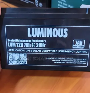 Luminous Battery 12V 7Ah