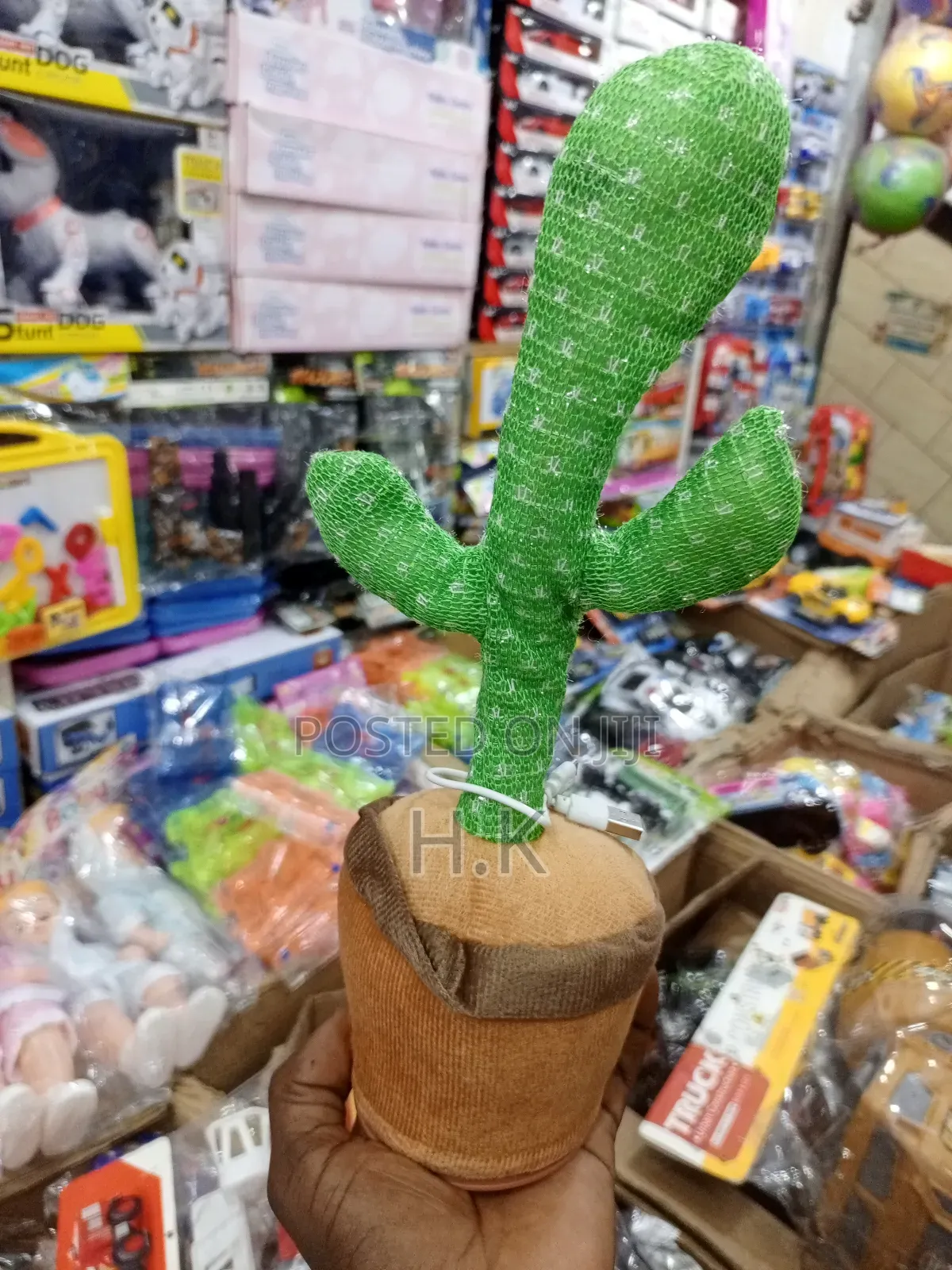 Dancing Cactus Plush Toy