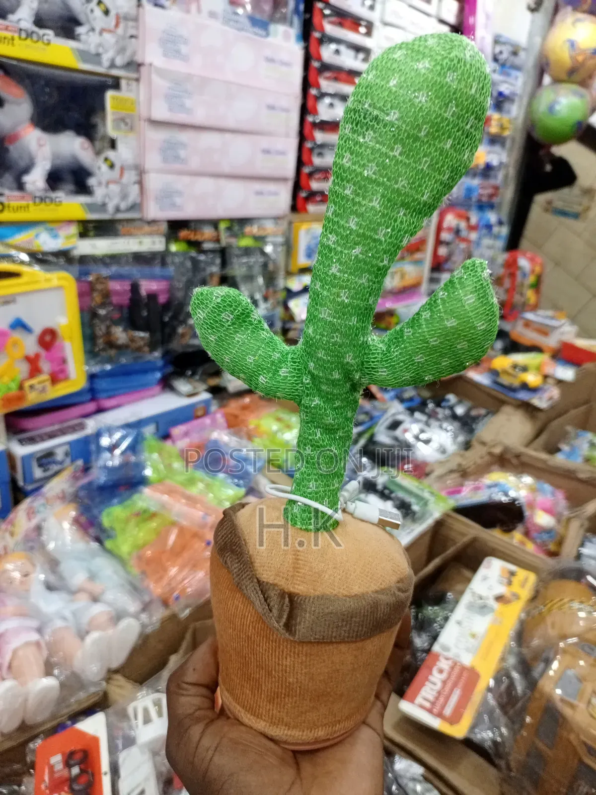 Dancing Cactus Plush Toy
