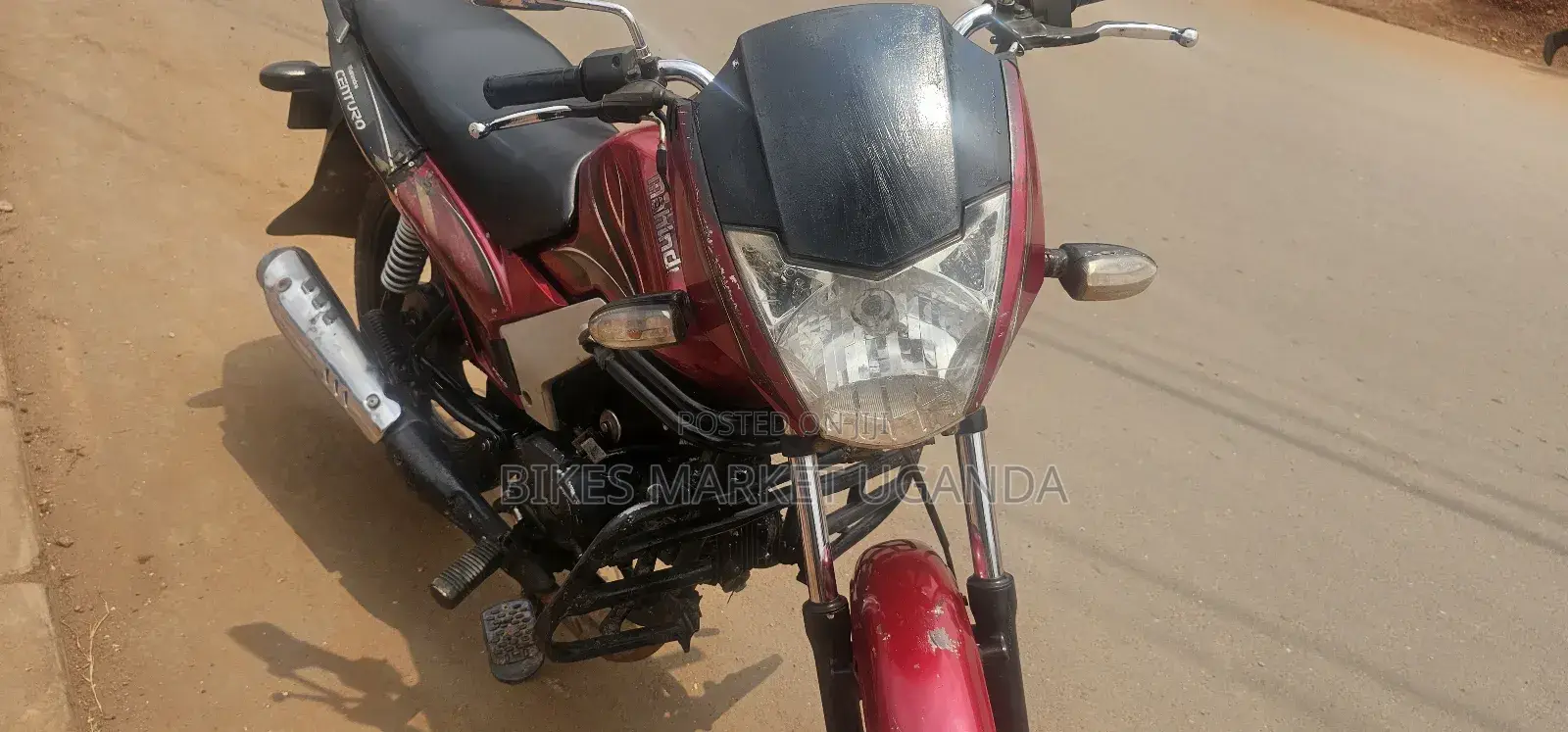 Mahindra Gusto 125 2017 Red