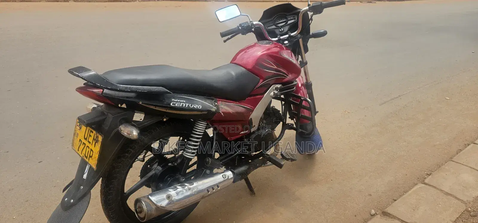 Mahindra Gusto 125 2017 Red