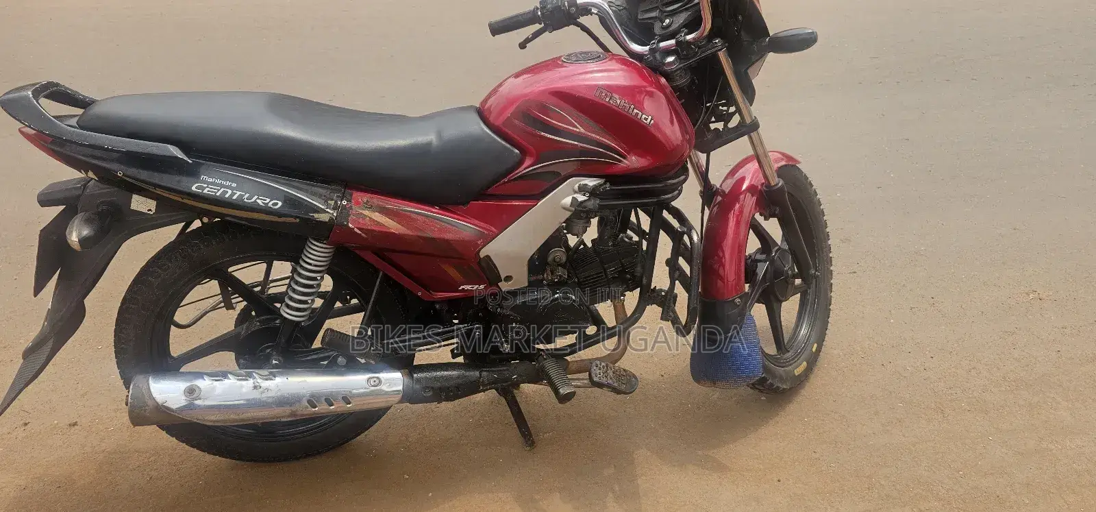 Mahindra Gusto 125 2017 Red