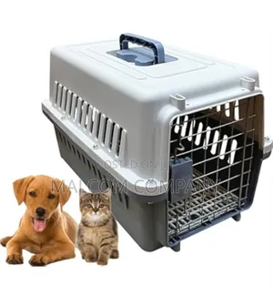 Pet Metallic Crate Cage